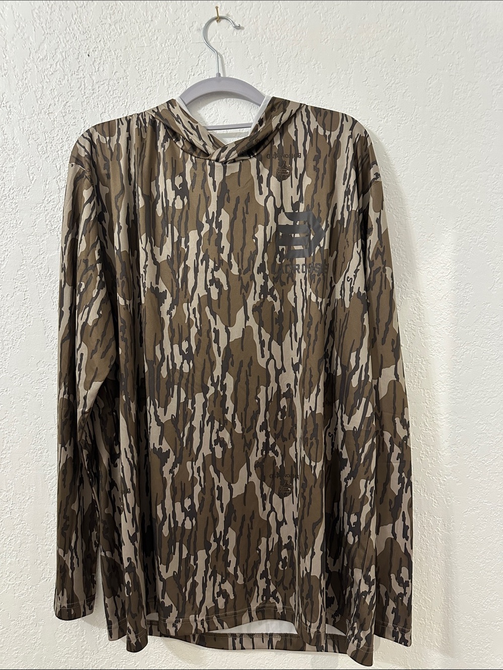 LaCrosse Men's Camo Long-Sleeve Hoodie - Brown & Tan